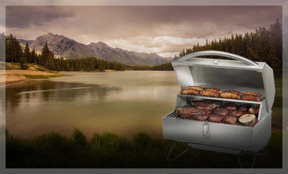 FreeStyle Portable Grill with Infrared Bottom Burner