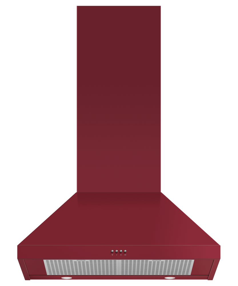 30" Series 7 Pyramid Chimney Wall Range Hood