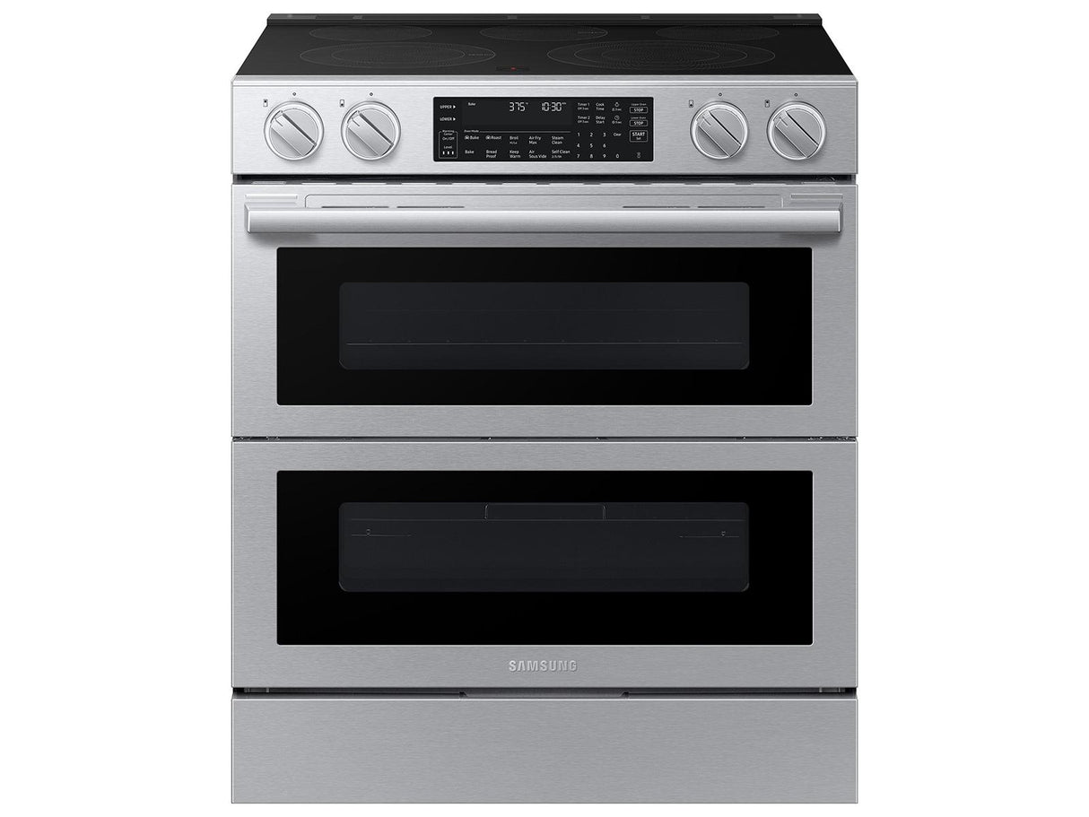 Bespoke Smart Slide-in Electric Range Flex Duo™ Oven Pro Style Design Dual True Convection