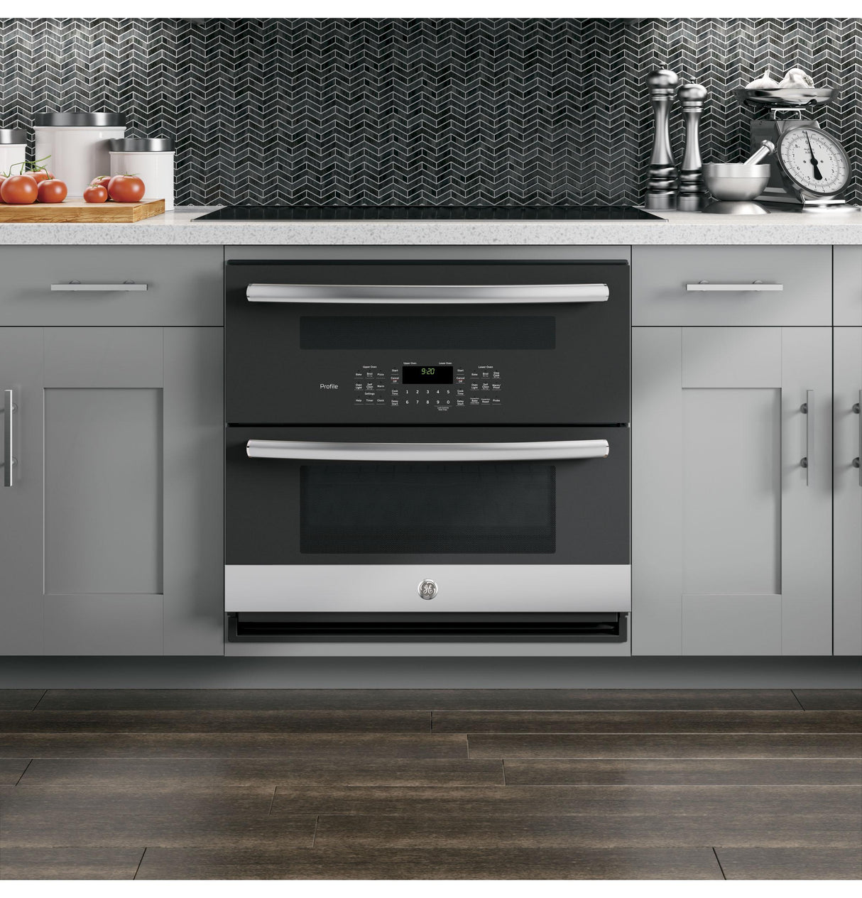 GE Profile™ 30" Built-In Twin Flex Convection Wall Oven