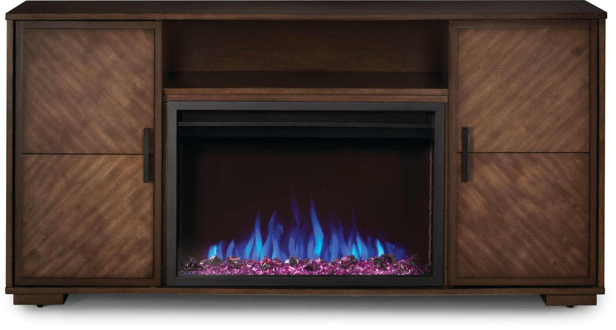 The Hayworth Electric Fireplace Media Console