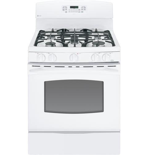 GE Profile™ Series 30" Free-Standing Self Clean Gas Range
