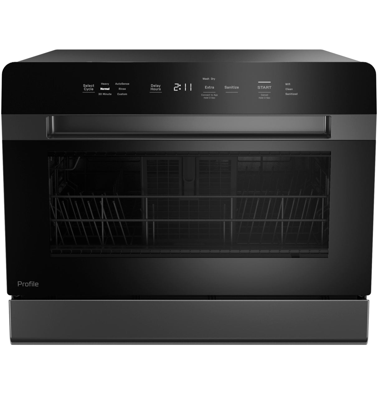 GE Profile™ ENERGY STAR® Smart Compact Dishwasher for Countertop or Built-In