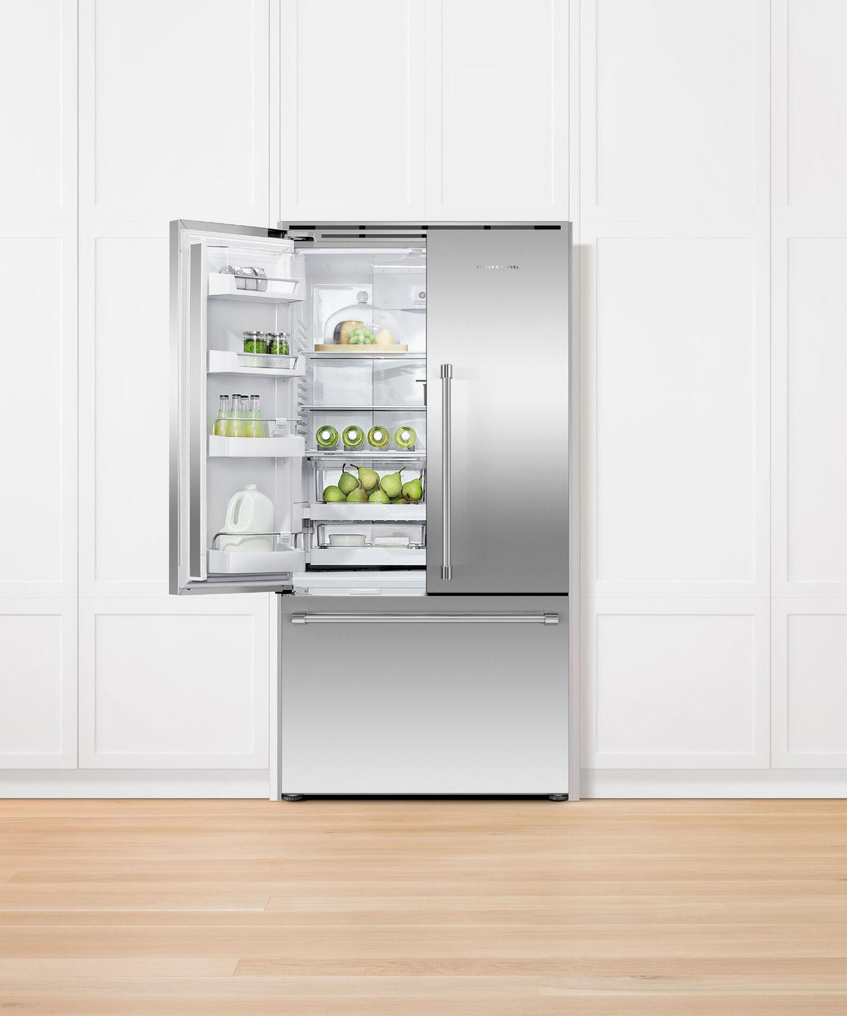 Freestanding French Door Refrigerator Freezer, 36", 20.1 cu ft, Ice