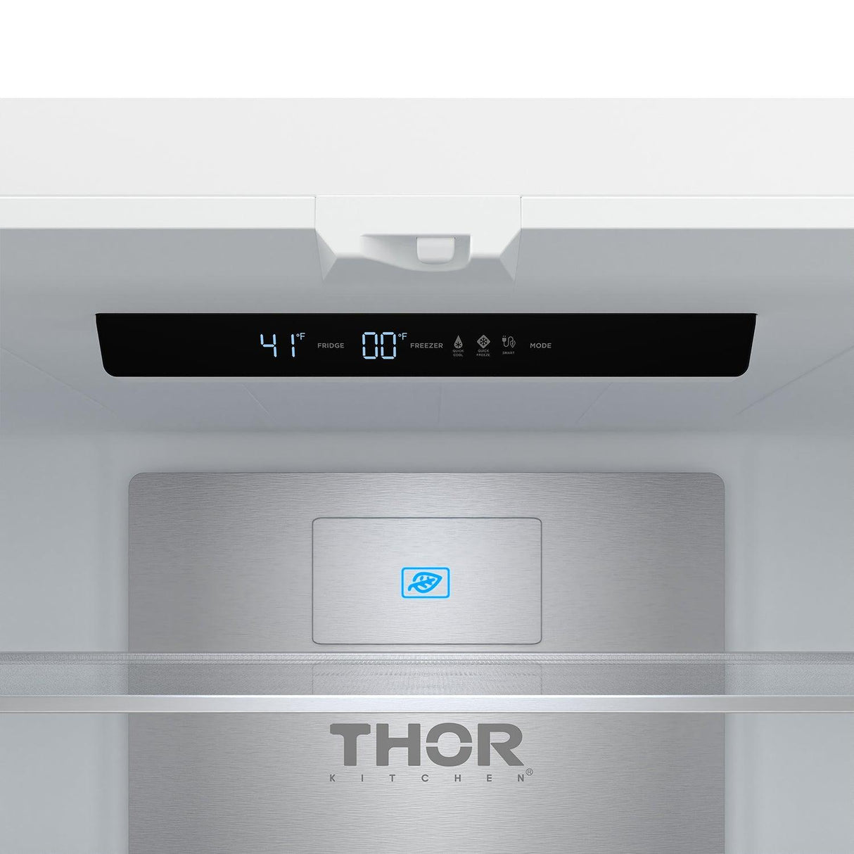 36 Inch French Door Counter Depth Refrigerator With Ice Maker - White/rose Gold Gordon Ramsay Series