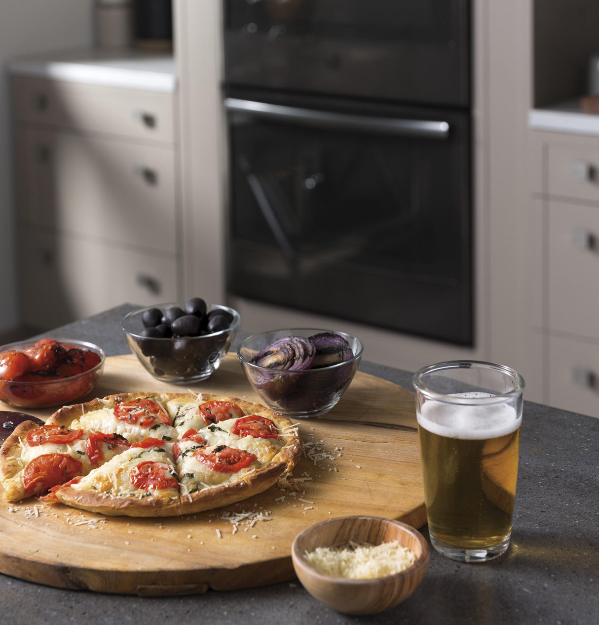 GE Profile™ Series 30" Built-In Single Convection Wall Oven