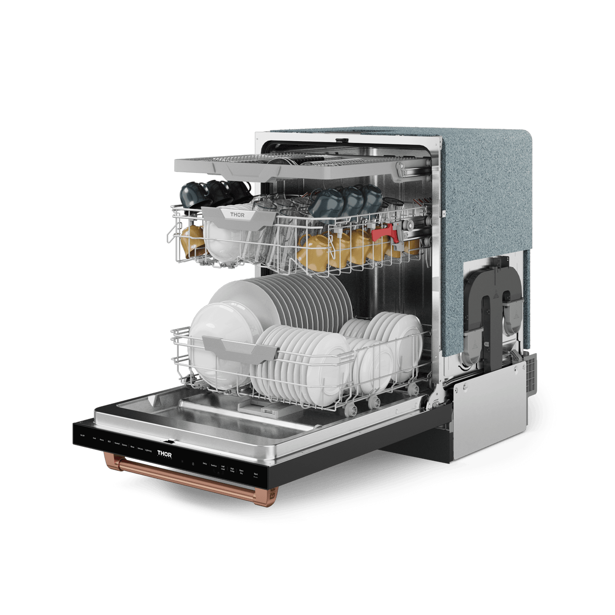24 Inch Dishwasher Matte Black/rose Gold Gordon Ramsay Series