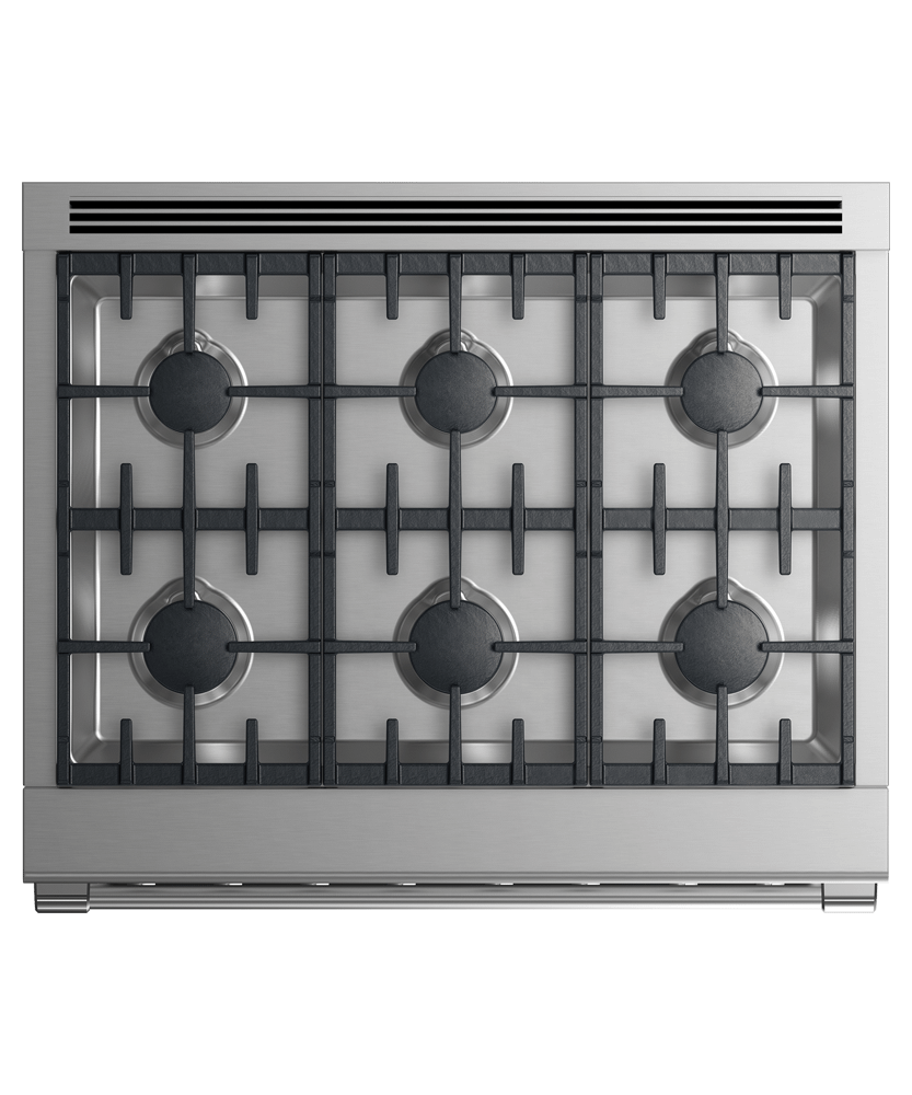 Gas Range, 36", 6 Burners