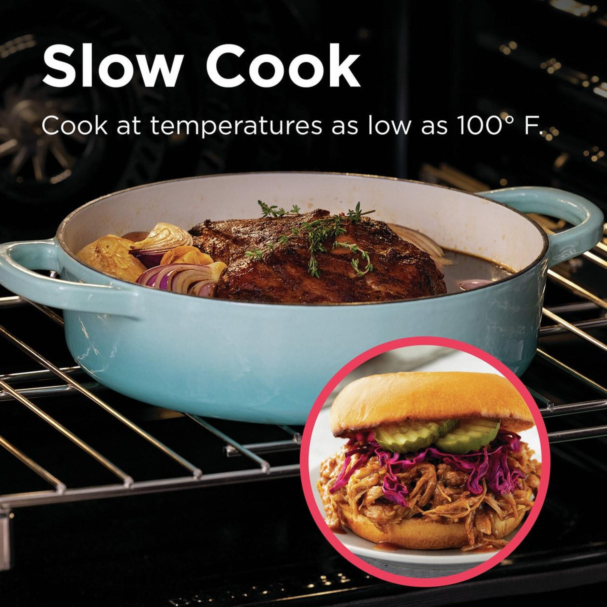 30" Front Control Induction Range with Stone-Baked Pizza