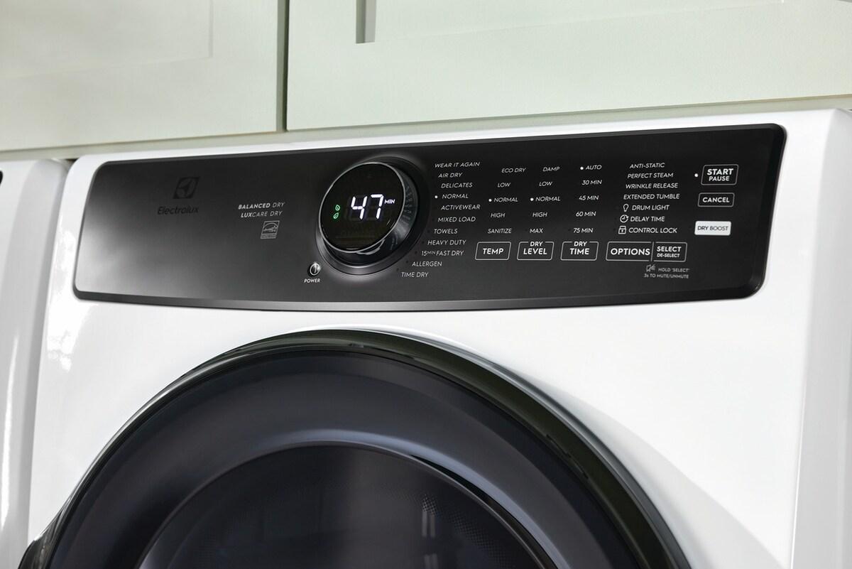 Front Load Perfect Steam™ Electric Dryer with Balanced Dry™ and Instant Refresh - 8.0 Cu. Ft.