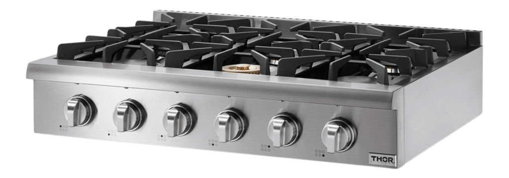 Thor Kitchen 36-inch Professional Lp Rangetop - Hrt3618ulp