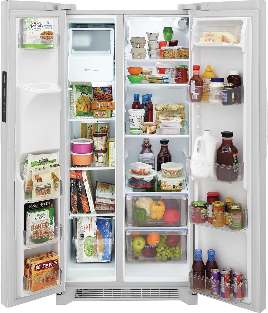 22 Cu. Ft. 33" Standard Depth Side by Side Refrigerator
