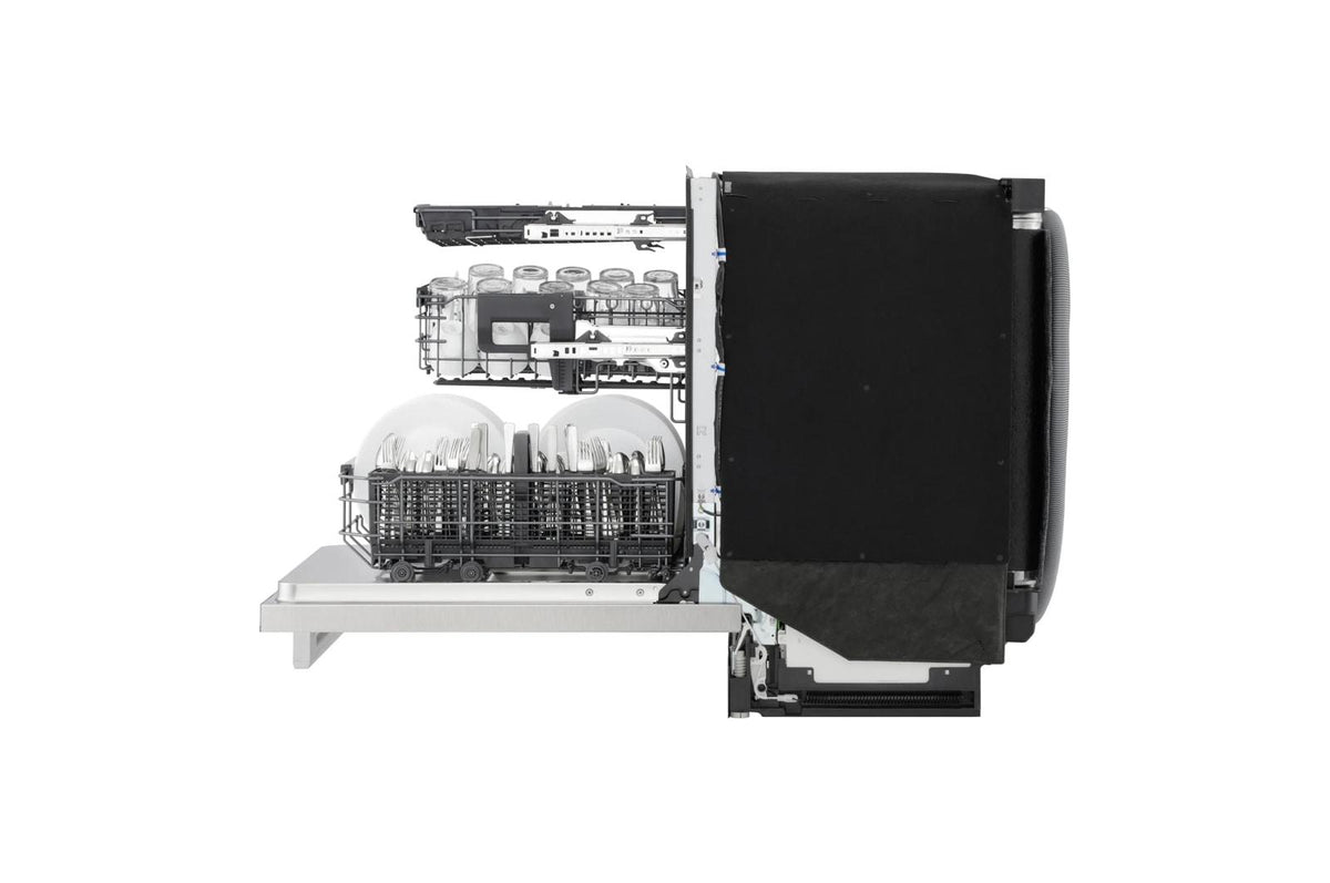 LG STUDIO Smart Top Control Dishwasher with 1-Hour Wash & Dry, QuadWash® Pro, TrueSteam® and Dynamic Heat Dry™