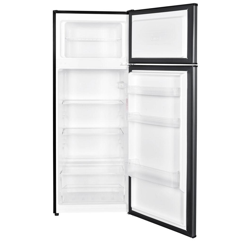 Danby 7.4 cu. ft. Apartment Size Top Mount Fridge in Stainless Steel Look