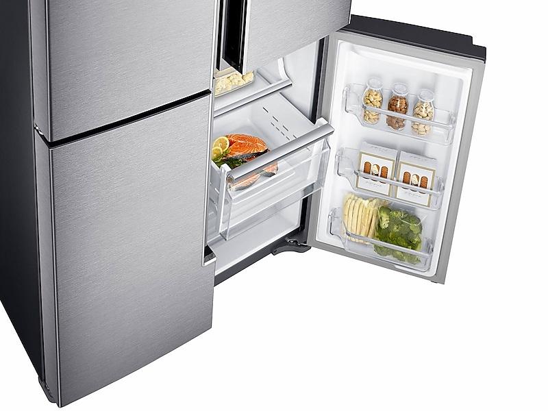 23 cu. ft. Counter Depth 4-Door Flex™ Refrigerator with FlexZone™ in Stainless Steel