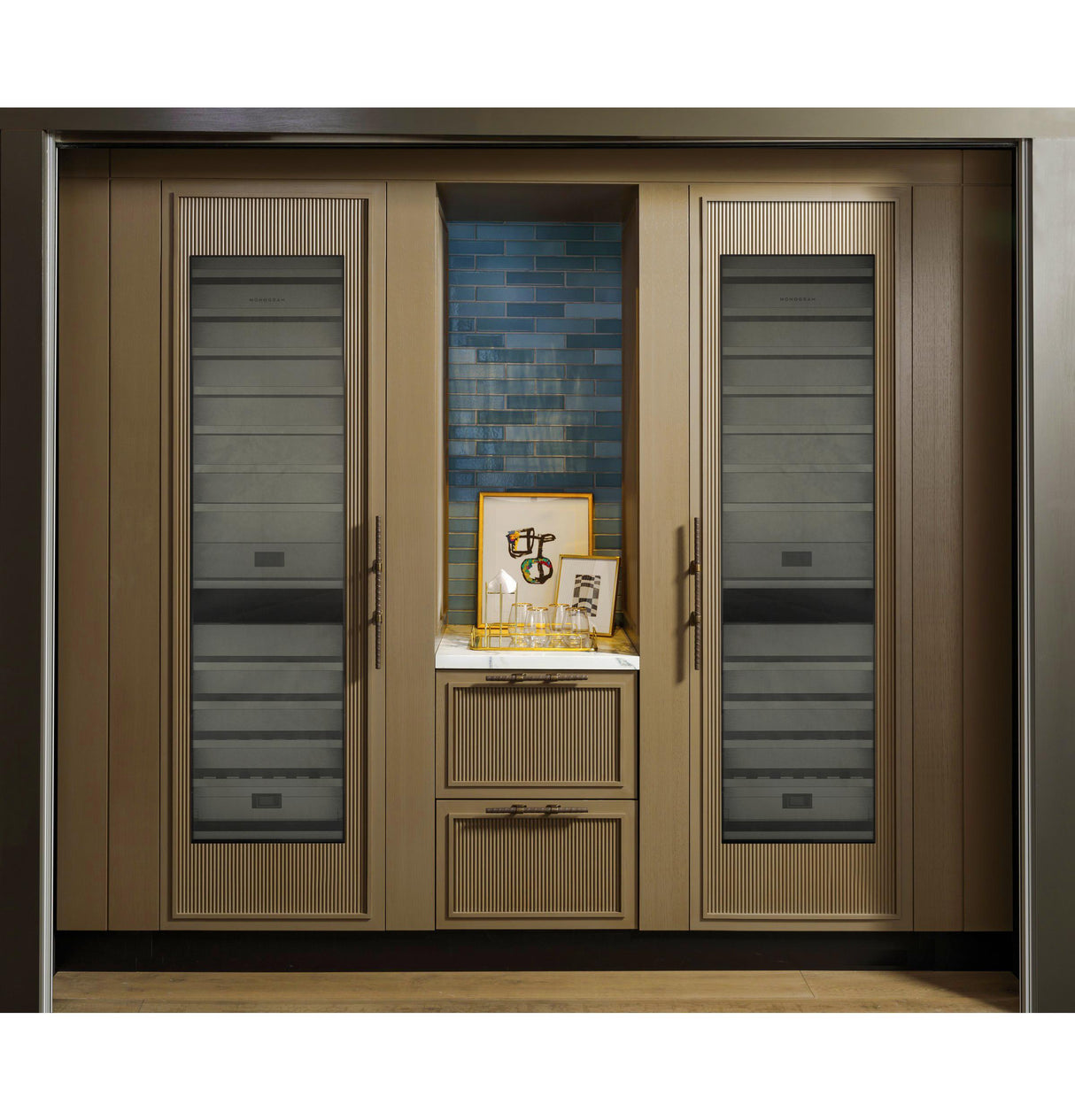 Monogram 24" Wine Column - Panel Ready