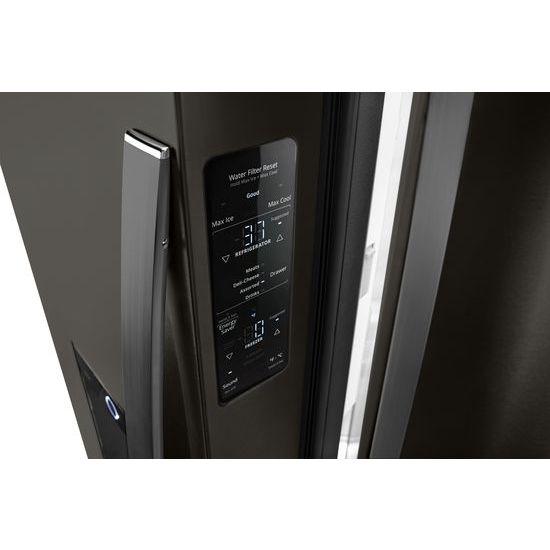 Whirlpool® 36-inch Wide Counter Depth French Door-within-Door Refrigerator - 24 cu. ft. - Black Stainless
