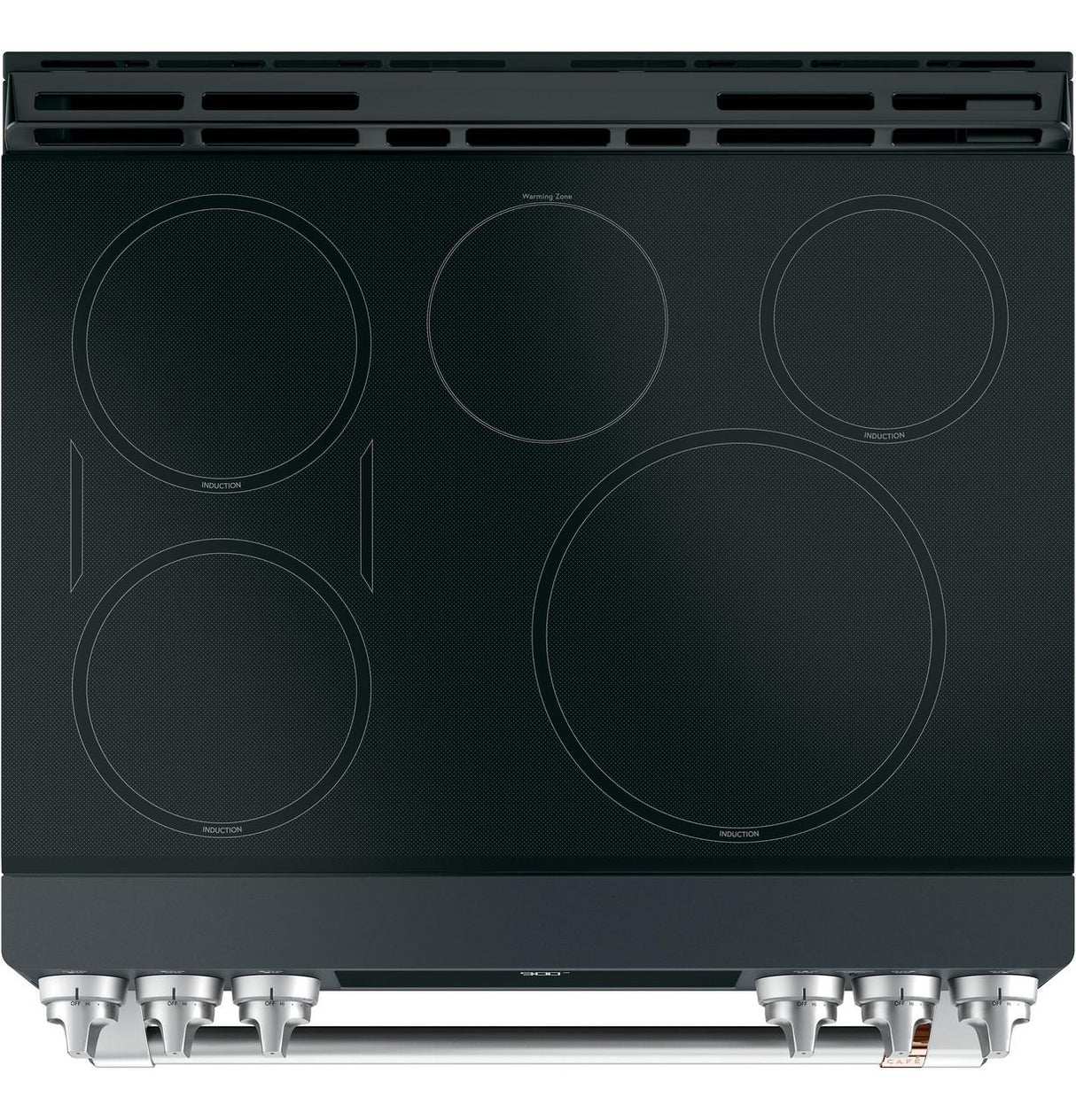 Café™ 30" Smart Slide-In, Front-Control, Induction and Convection Range with Warming Drawer