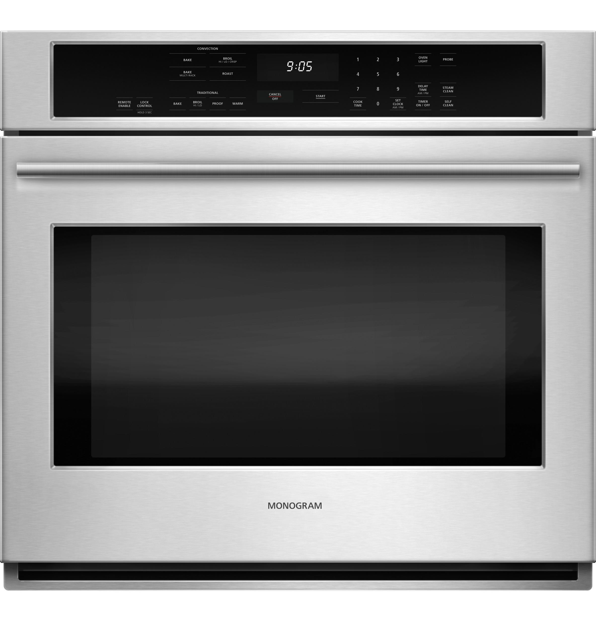 Monogram 30" Electric Convection Single Wall Oven