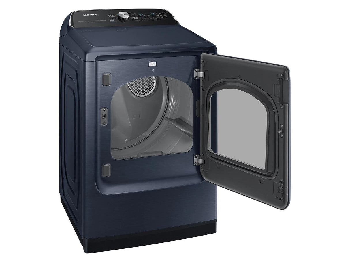 7.4 cu. ft. Smart Electric Dryer with Pet Care Dry and Steam Sanitize+ in Brushed Navy