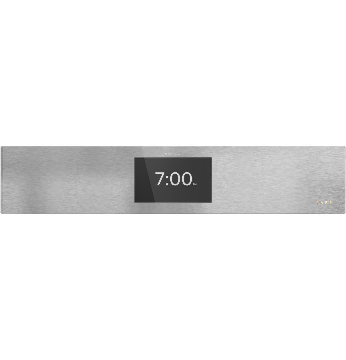 Café™ 27" Smart Single Wall Oven with Convection in Platinum Glass