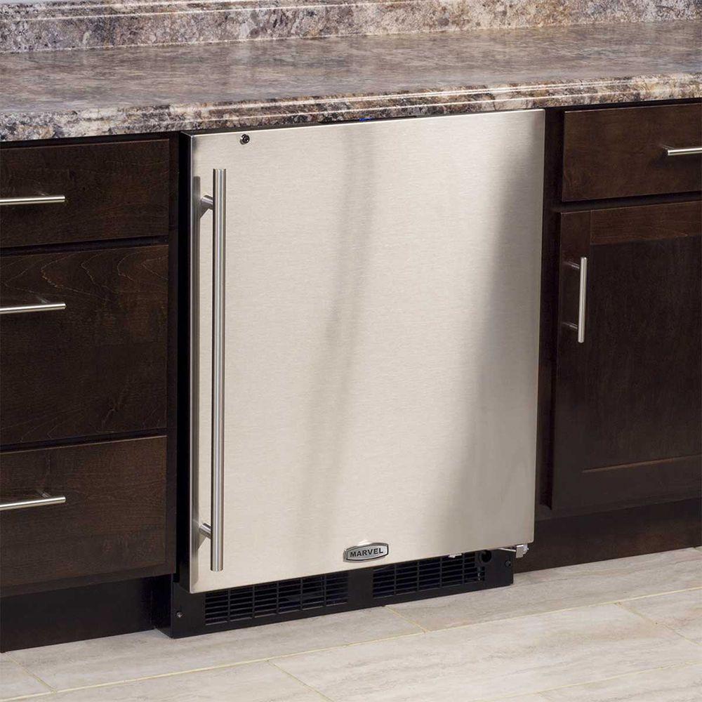 24-In Low Profile Built-In All Refrigerator with Door Swing - Right
