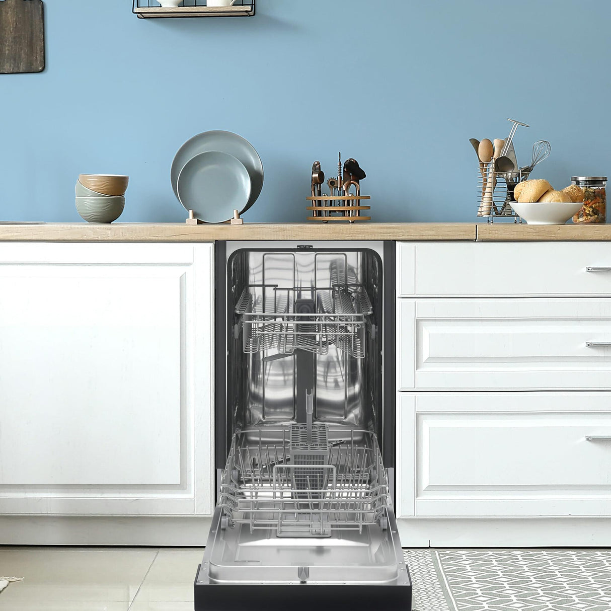 Danby 18" Wide Built-in Dishwasher in Stainless Steel