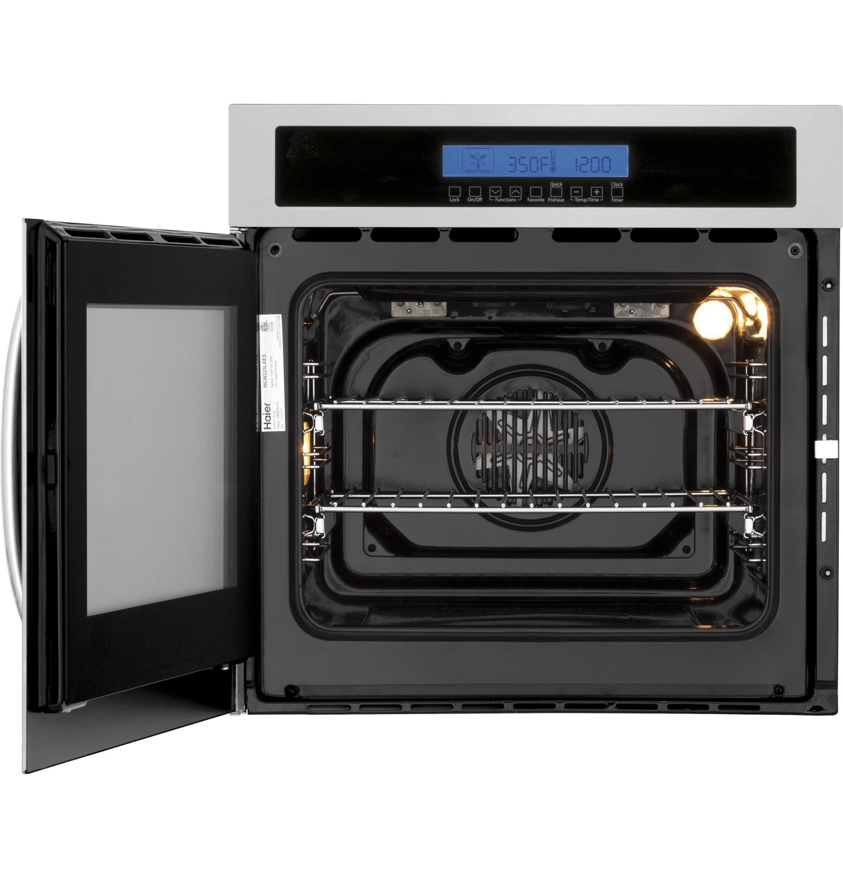 24" Single 2.0 Cu. Ft. Left-Swing True European Convection Oven