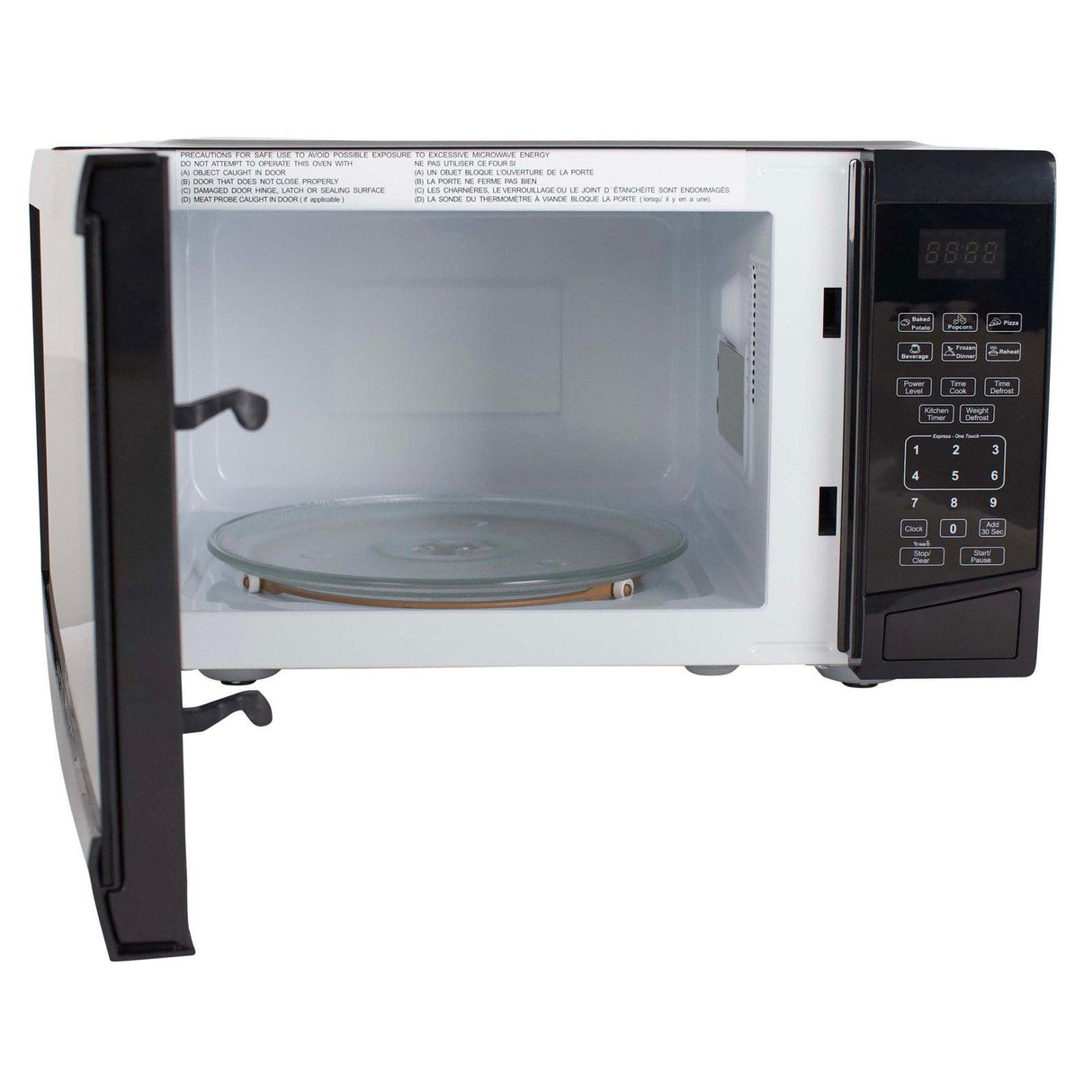 Avanti 0.9 Cu. Ft. Microwave Oven, Digital - Stainless Steel