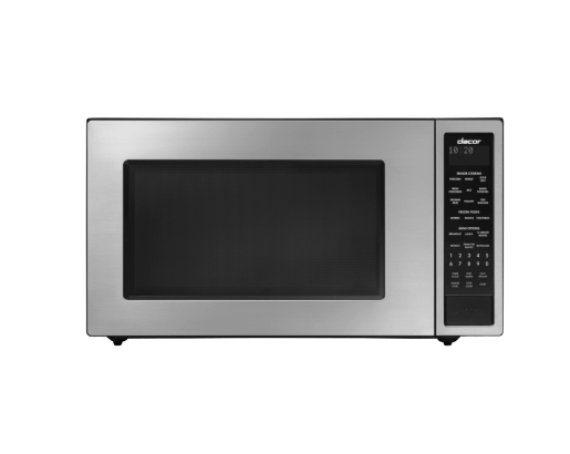 24" Microwave, Silver Stainless Steel