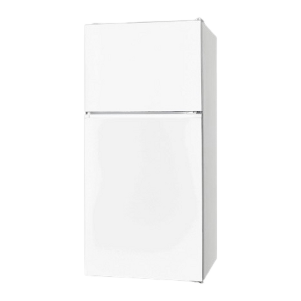 Verona VEFTF3324RWH 33 inch Top Freezer Refrigerator with 24 cu. ft. Total Capacity, Reversible Doors, Recessed Handle, Energy Star (White)
