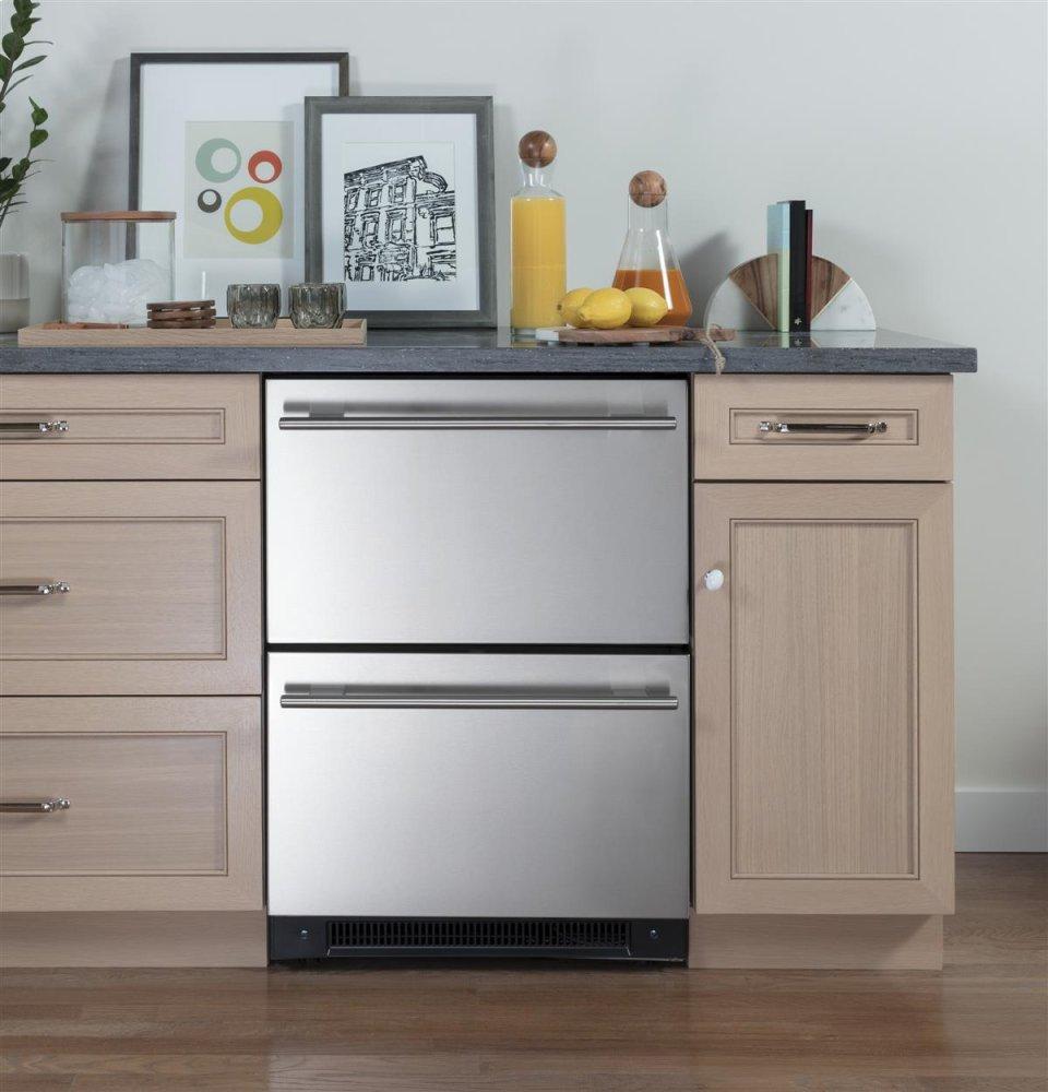 5.4 Cu. Ft. Built-In Dual-Drawer Refrigerator