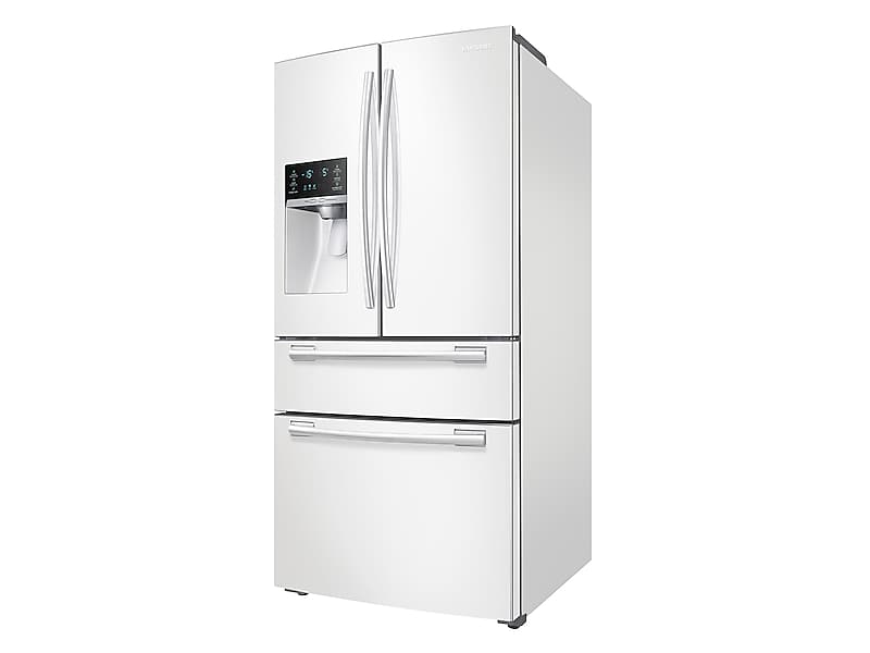 25 cu. ft. 4-Door French Door Refrigerator in White