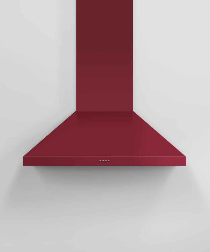 36" Series 7 Pyramid Chimney Wall Range Hood
