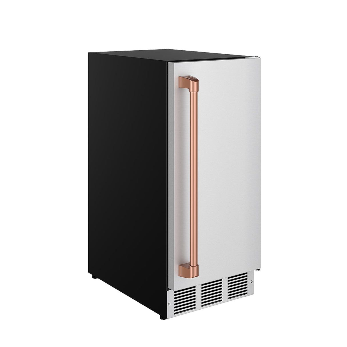 15 Inch Undercounter Built-in/freestanding Ice Maker In Stainless Steel/rose Gold Gordon Ramsay Series