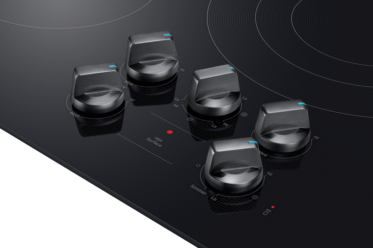 36" Electric ENERGY STAR ® Certified Cooktop with Illuminated Knobs