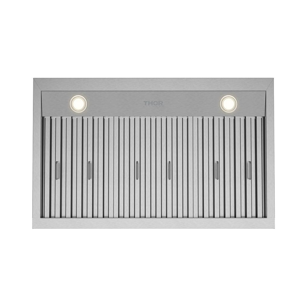 36 Inch Under Mounted Range Hood With 480 Cfm