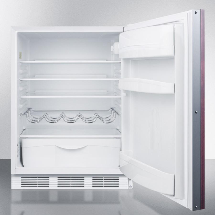 24" Wide All-refrigerator, ADA Compliant (panel Not Included)