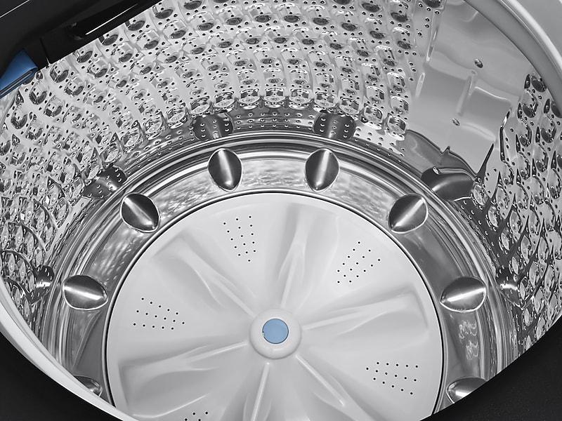 5.0 cu. ft. Top Load Washer with Super Speed in Black Stainless Steel