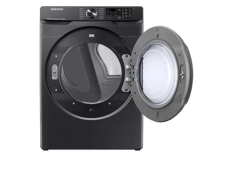 7.5 cu. ft. Smart Gas Dryer with Steam Sanitize+ in Black Stainless Steel