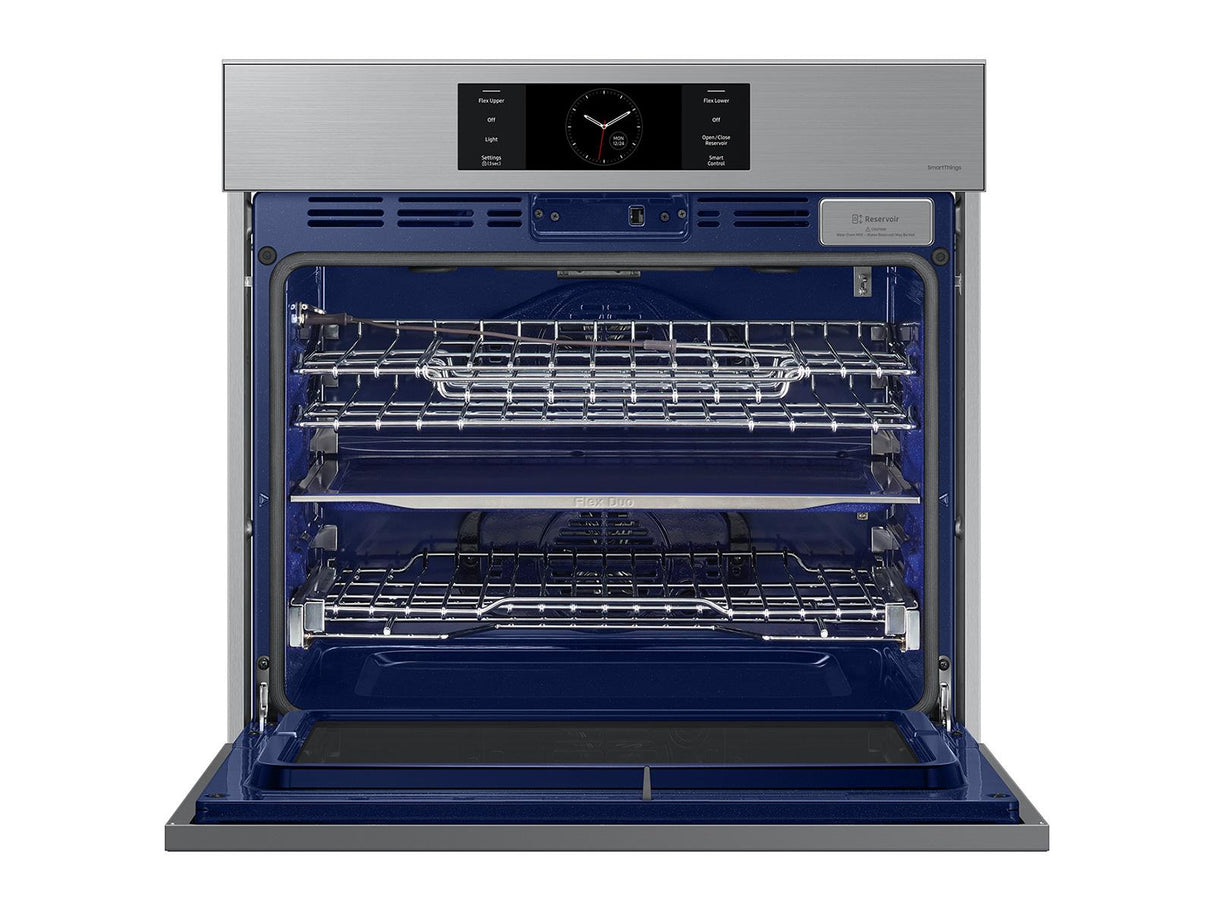 Bespoke 30" Single Wall Oven with AI Pro Cooking™ Camera in Stainless Steel
