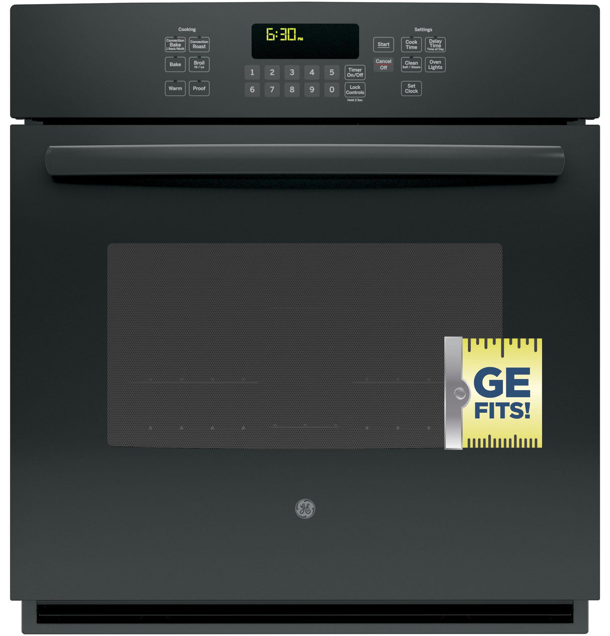 GE® 27" Built-In Single Convection Wall Oven