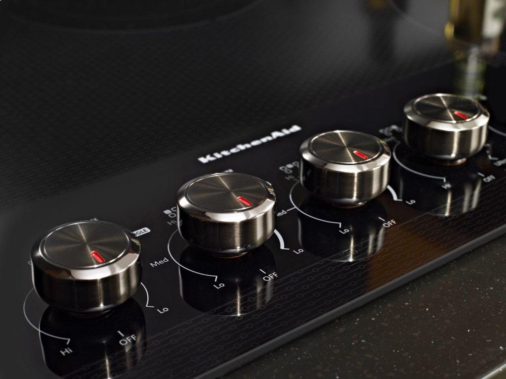 36" Electric Cooktop with 5 Radiant Elements - Black