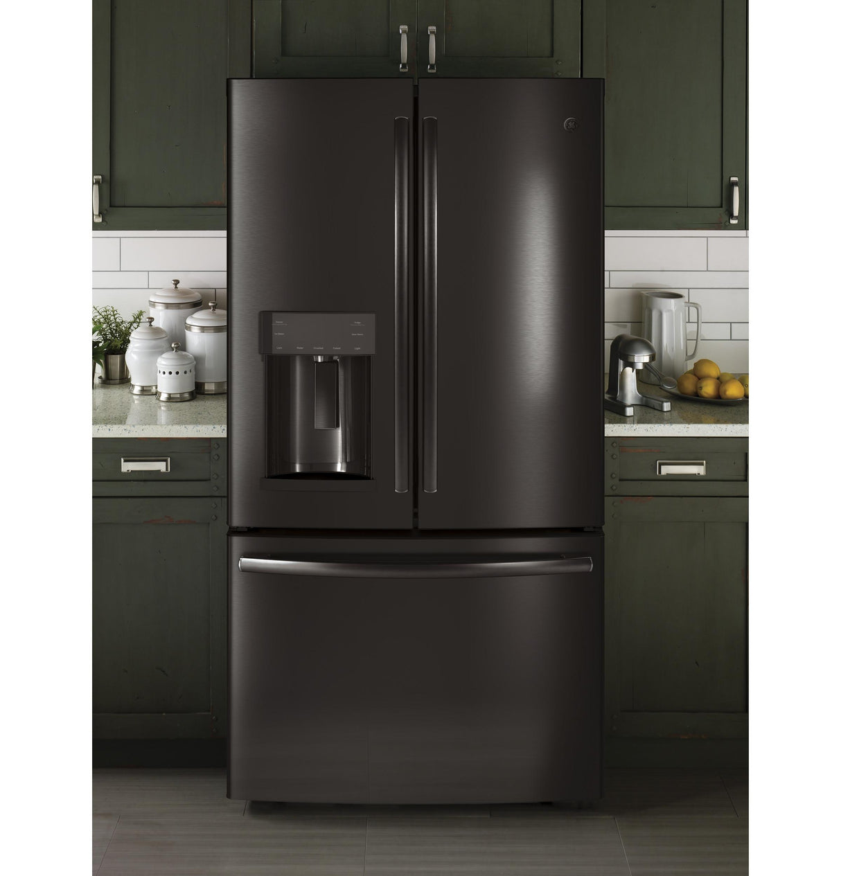 GE® ENERGY STAR® 22.1 Cu. Ft. Counter-Depth French-Door Refrigerator