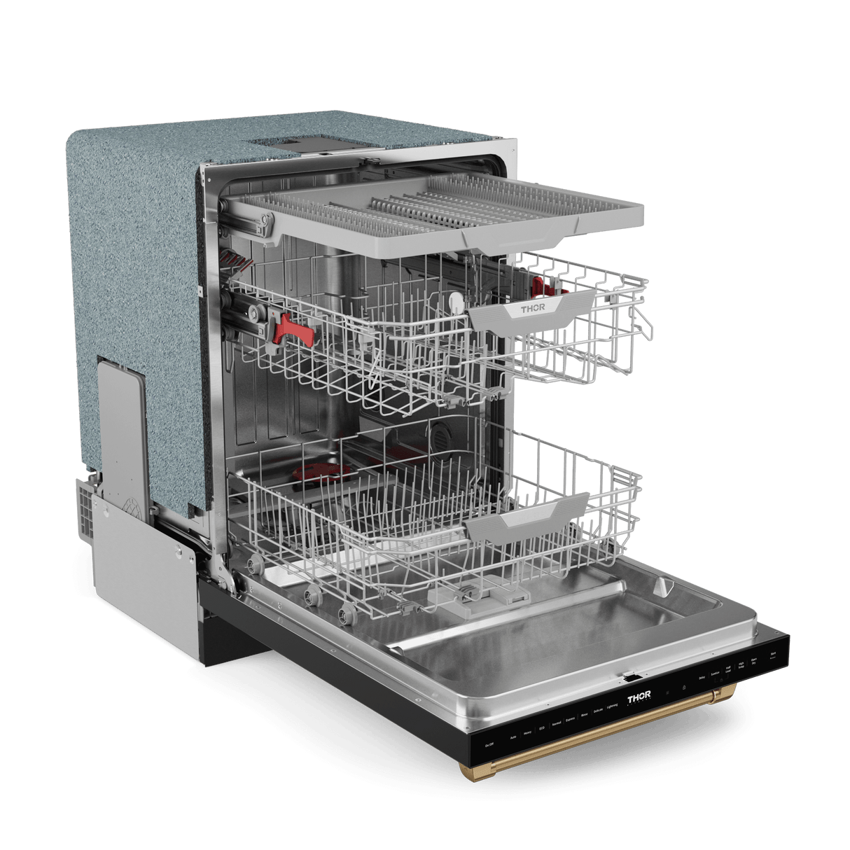 24 Inch Dishwasher Matte Black/bronze Gordon Ramsay Series - Dw24x8ba00-brz