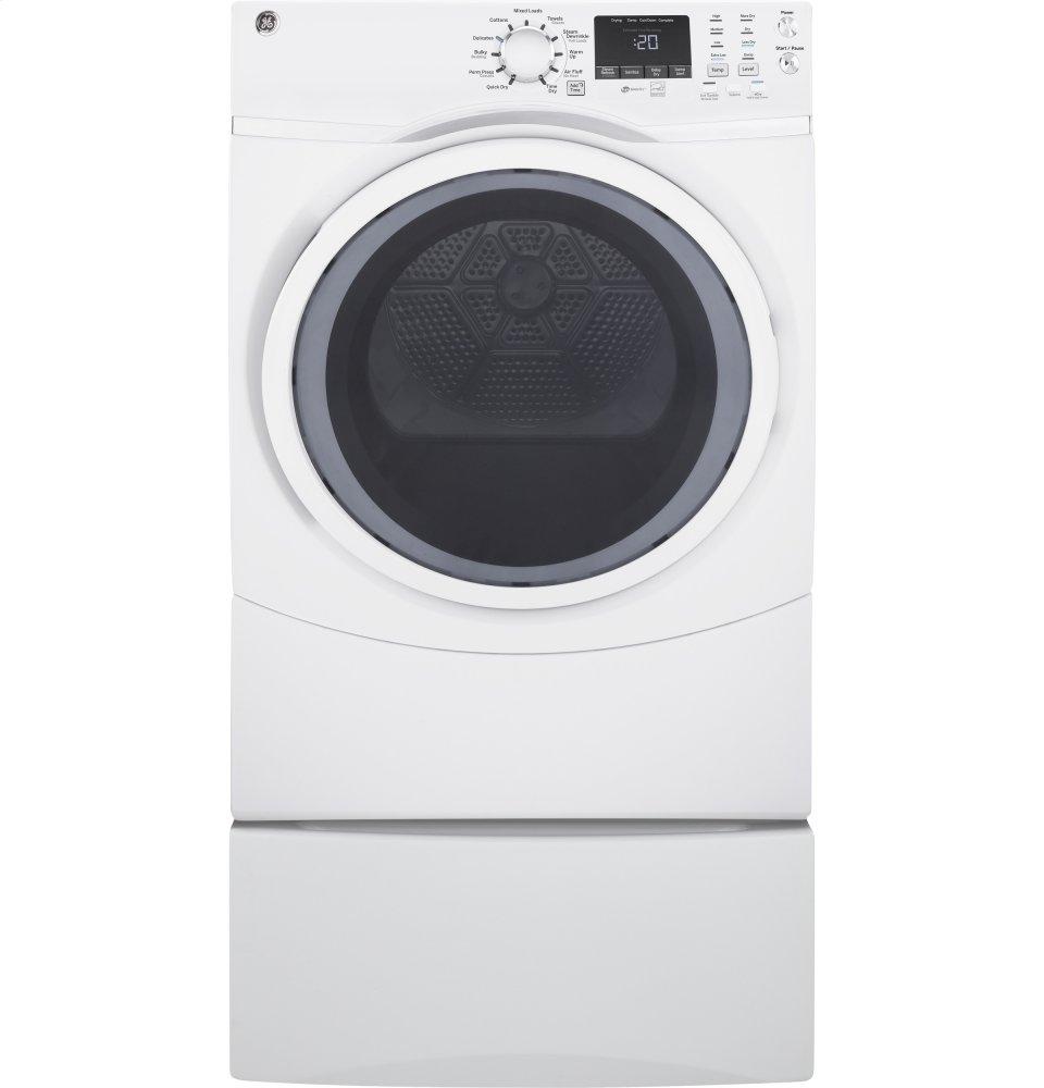 GE® 7.5 cu. ft. Capacity Front Load Gas Dryer with Steam