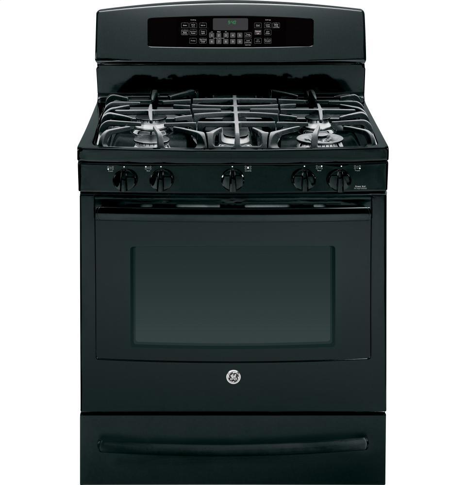 GE Profile Series 30" Dual-Fuel Free-Standing Range with Warming Drawer