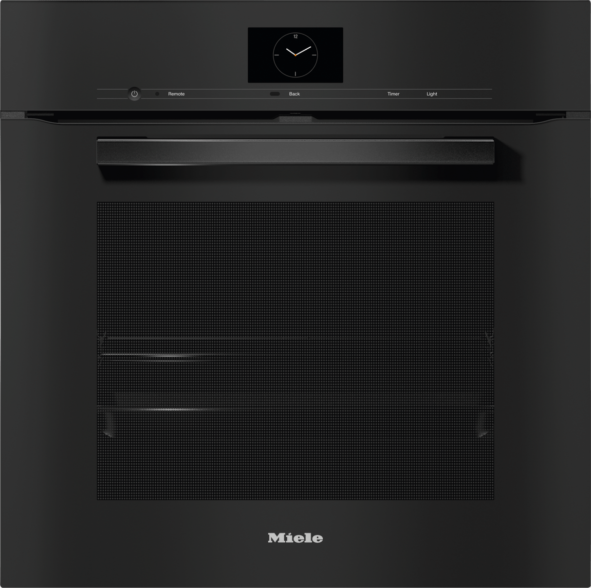 H 7660 BP AM Obsidian black - 24" oven in a perfectly combinable design with roast probe and BrilliantLight.