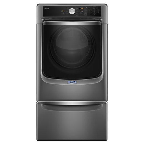 Maytag® Large Capacity Gas Dryer with Refresh Cycle with Steam and PowerDry System ? 7.4 cu. ft. - Metallic Slate