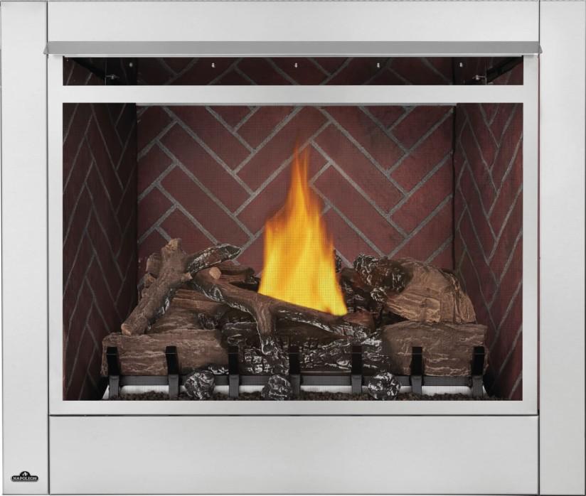 Riverside 36 Clean Face Outdoor Fireplace, Electronic ignition